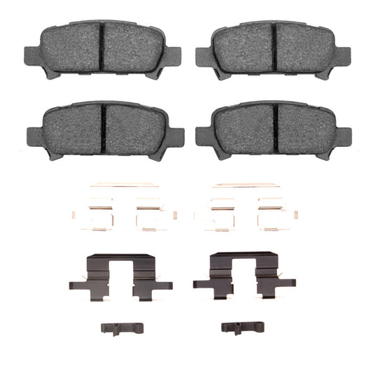 R1 Concepts R1 98-06 Subaru BAJA Rear Optimum OE Pads & Hardware Kit