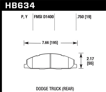 Hawk Performance Hawk Super Duty Street Brake Pads