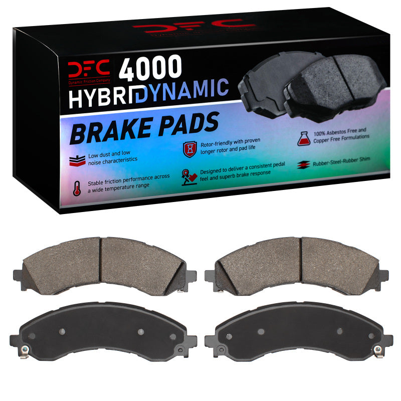 DFC 21-26 GMC Savana 4500 Commercial Cutaway Chassis Front 4000 Hybridynamic Brake Pads