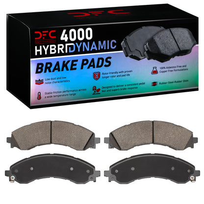 DFC 21-26 GMC Savana 4500 Commercial Cutaway Chassis Front 4000 Hybridynamic Brake Pads