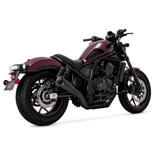 Vance and Hines Vance & Hines HONDA 21-22 Rebel 1100 S/O Black Slip-On Exhaust