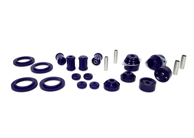 SuperPro 67-76 Triumph TR5/250/6 Rear Suspension Kit SS Hardware