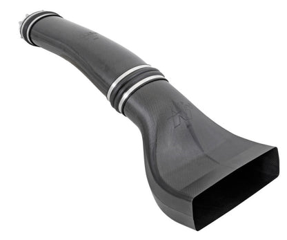 K&N Engineering K&N Universal NHRA Pro Stock Custom Racing Carbon Fiber Intake Tubes w/ Billet Throttle Body Adapter
