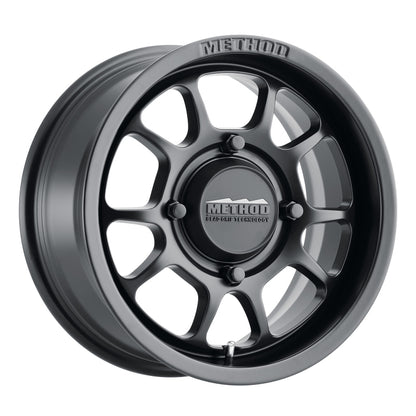 Method Wheels Method MR409 Bead Grip 15x7 / 5+2/38mm Offset / 4x156 / 132mm CB Matte Black Wheel