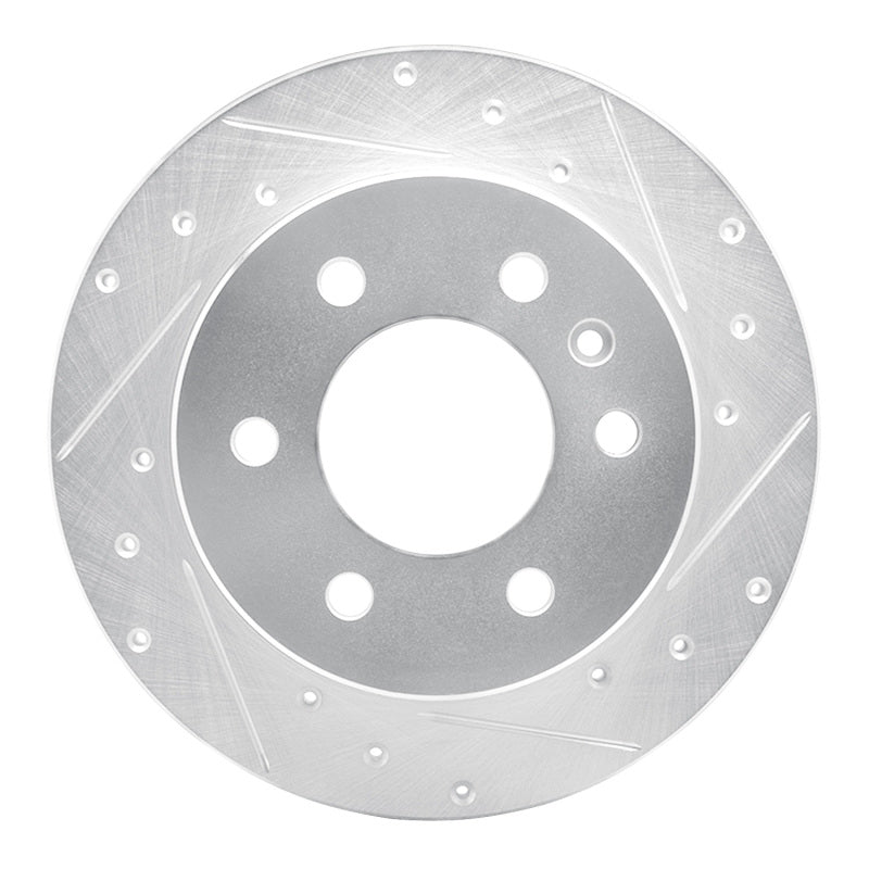 R1 Concepts R1 19-25 Freightliner SprintER 1500 Rear Right Drilled & Slotted Silver Brake Rotor