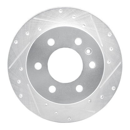 R1 Concepts R1 19-25 Freightliner SprintER 1500 Rear Right Drilled & Slotted Silver Brake Rotor