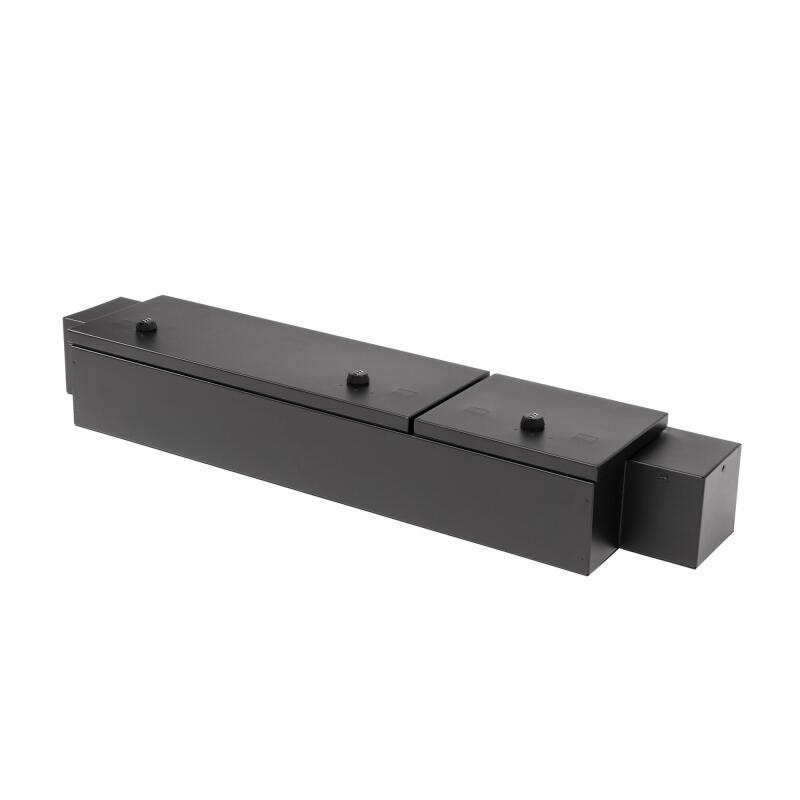 Tuffy Products Tuffy Underseat Lockbox W/ Combo Lock For Ram Trucks Crew Cab