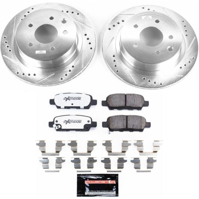 PowerStop Power Stop 14-17 Nissan Juke Rear Z26 Street Warrior Brake Kit