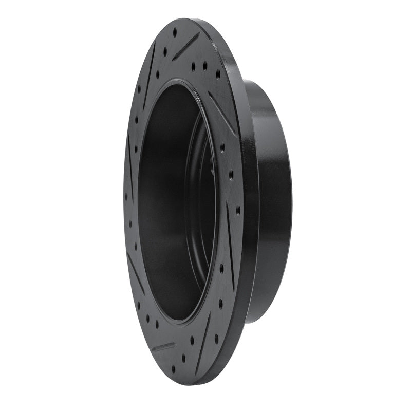 R1 Concepts R1 03-07 Jeep TJ (Canada - See Wrangler for US) Rear Right Drilled & Slotted Black Brake Rotor