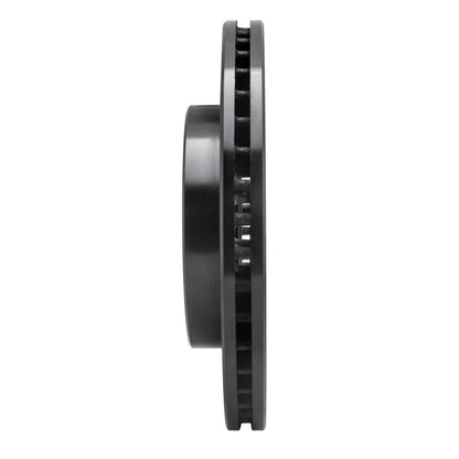 R1 Concepts R1 04-10 Chevrolet Optra (Mexico) Front Right Drilled & Slotted Black Brake Rotor