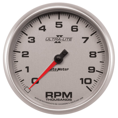 Autometer Ultra-Lite II 5 Inch 10000 RPM In-Dash Tachometer