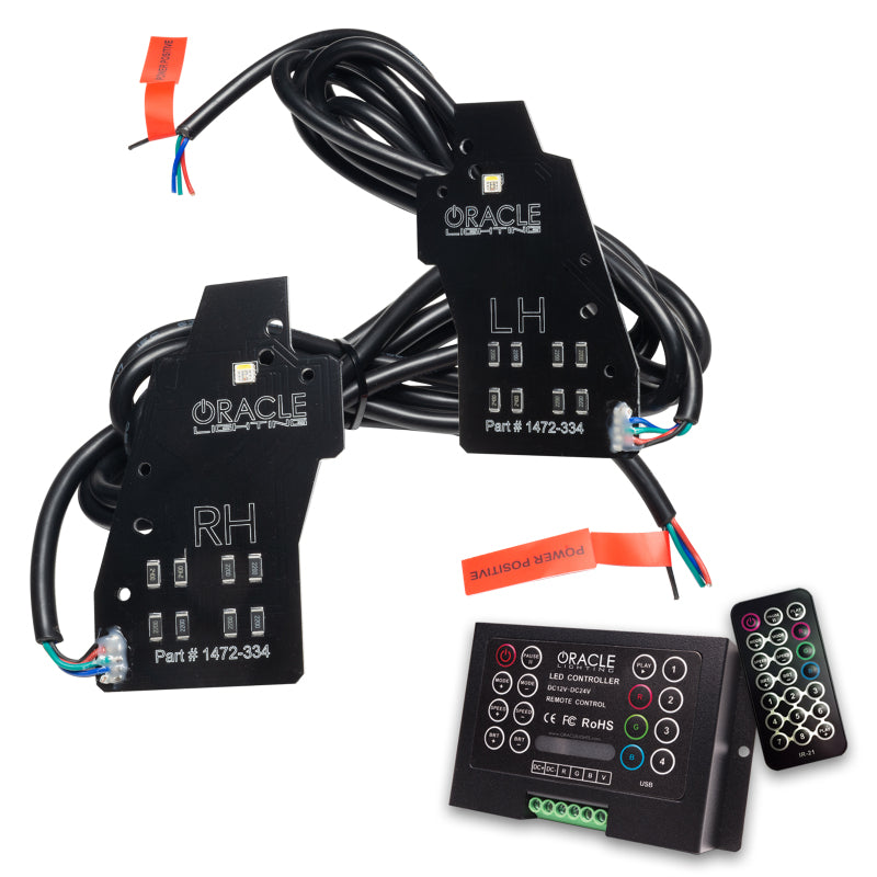 ORACLE Lighting Oracle 20-22 Ford Explorer Dynamic RGB Headlight DRL Kit - - w/ 2.0 Controller