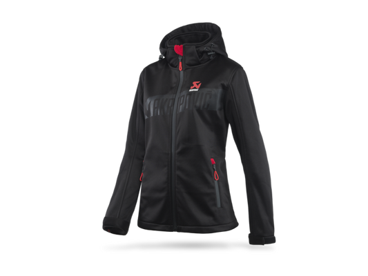 Akrapovic Akrapovic Womens Corpo Softshell Jacket Black - L