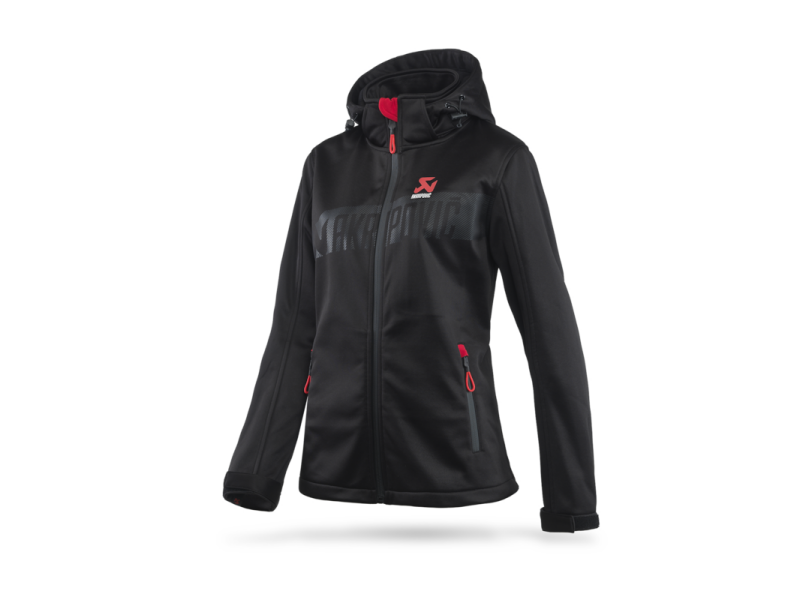Akrapovic Akrapovic Womens Corpo Softshell Jacket Black - S