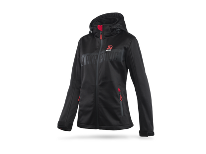 Akrapovic Akrapovic Womens Corpo Softshell Jacket Black - S