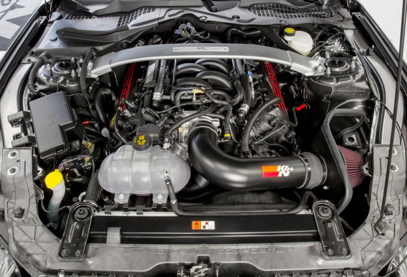 K&N Engineering K&N 2016-2017 Ford Mustang Shelby 5.2L V8 Typhoon Cold Air Intake System
