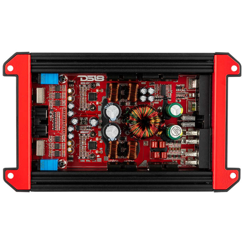 DS18 4-Channel Amplifier 2x 300/4ohm Bridge 4 x 150/2ohm 4 x 90/4ohm Watts RMS