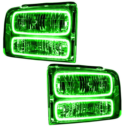 ORACLE Lighting Oracle 05-07 Ford F-250/350 SMD HL - Chrome - ColorSHIFT w/o Controller