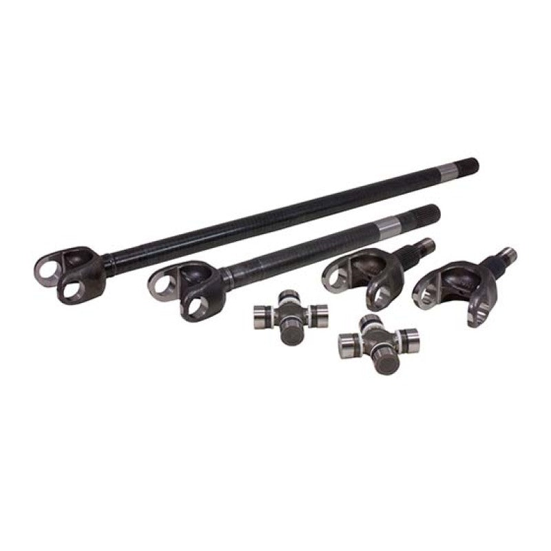 Yukon Gear & Axle Yukon Gear 4340CM Rplcmnt Axle Kit For 07-13 Dana 44 Front / Rubicon JK / w/ Spicer Joints