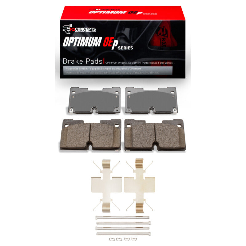 R1 Concepts R1 2019-2025 Cadillac Escalade Front R1 Optimum OE Pads & Hardware Kit
