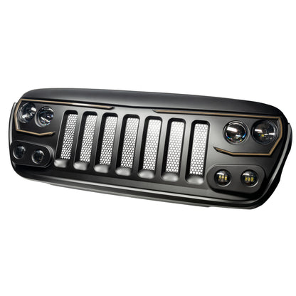 ORACLE Lighting Oracle VECTOR Series Full LED Grille - Jeep Wrangler JL/JT - NA