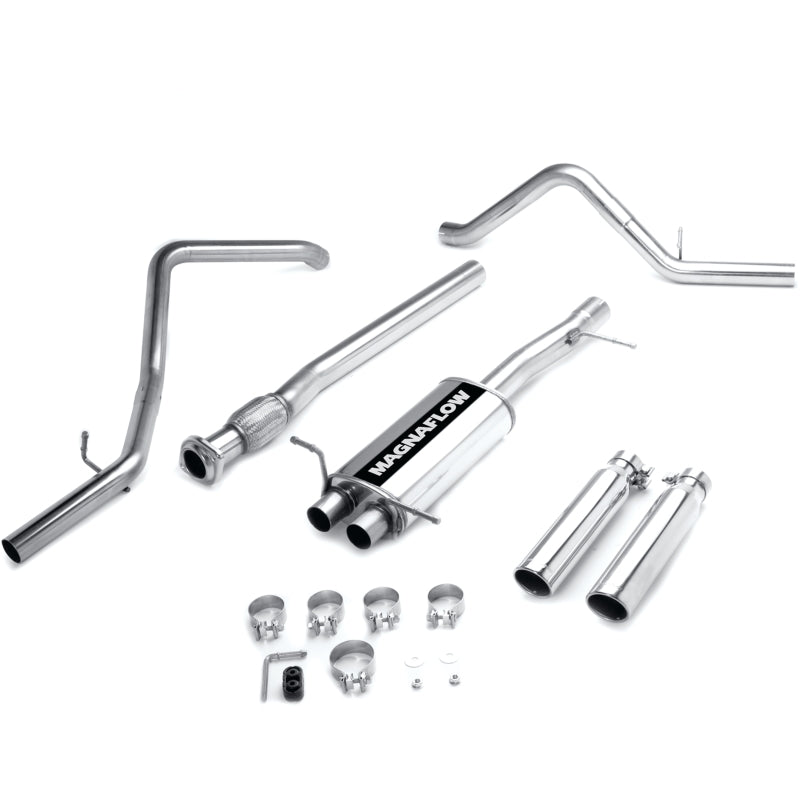MagnaFlow Sys C/B 07 Silverado CC/SB duals