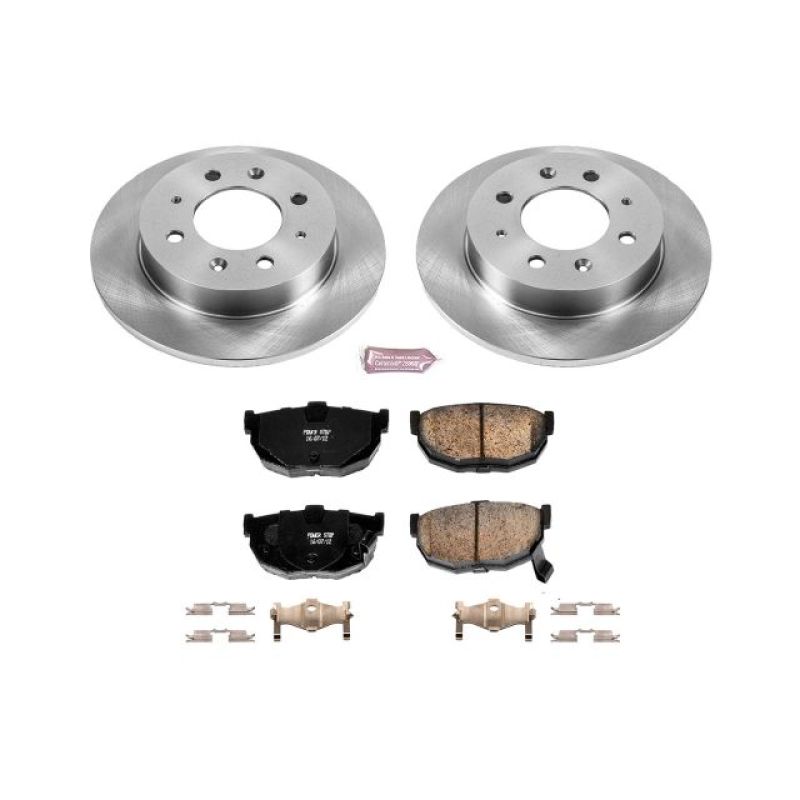 PowerStop Power Stop 04-09 Kia Spectra Rear Autospecialty Brake Kit