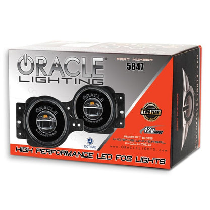 ORACLE Lighting Oracle Jeep Wrangler JL/JT Sport High Performance W LED Fog Lights - w/o Controller