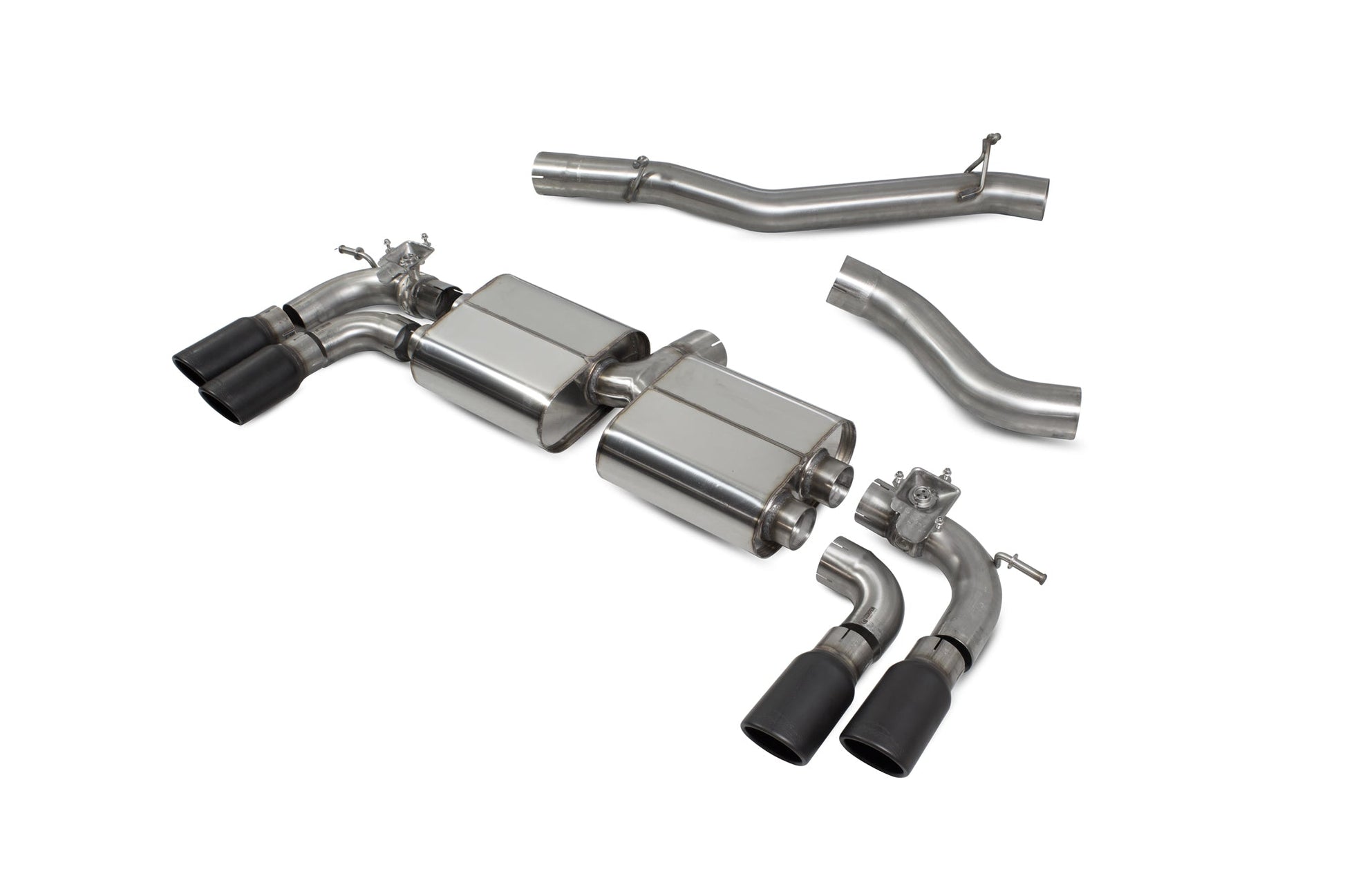 Scorpion SVWS054C VW Golf R MK7.5 Non-Res Cat/Gpf Back System With Electronic Valves | ML Performance US US
