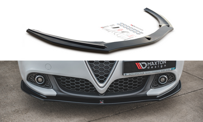 Maxton Design AL-GU-1F-FD1T Front Splitter V.1 Alfa Romeo Giulietta (Facelift) | ML Performance US Car Parts