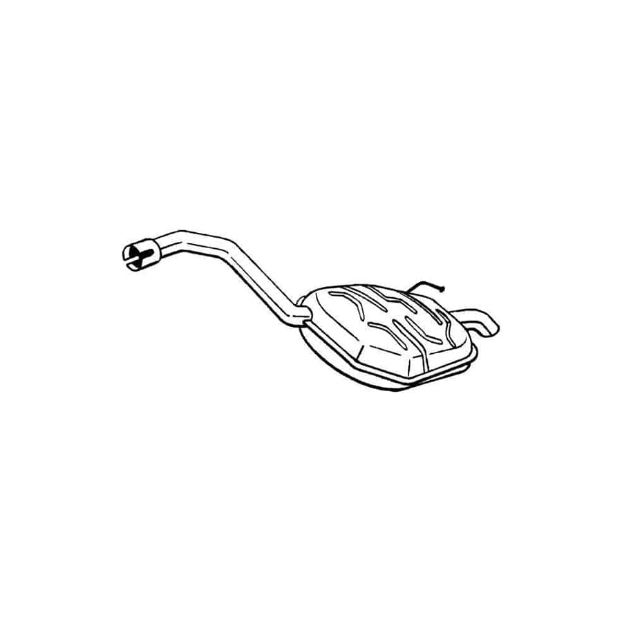 Bosal 235-055 Rear Silencer