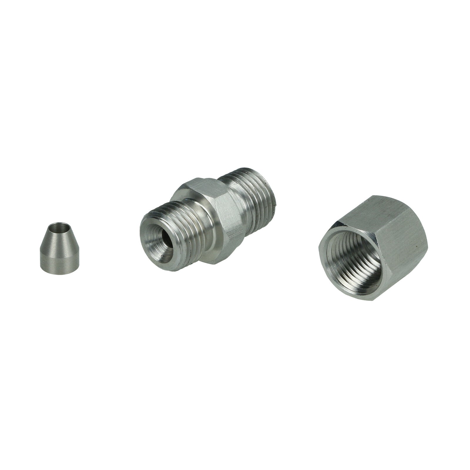 Turbozentrum 221381 1/8" NPT exhaust gas temperature weld-on bung kit - stainless steel
