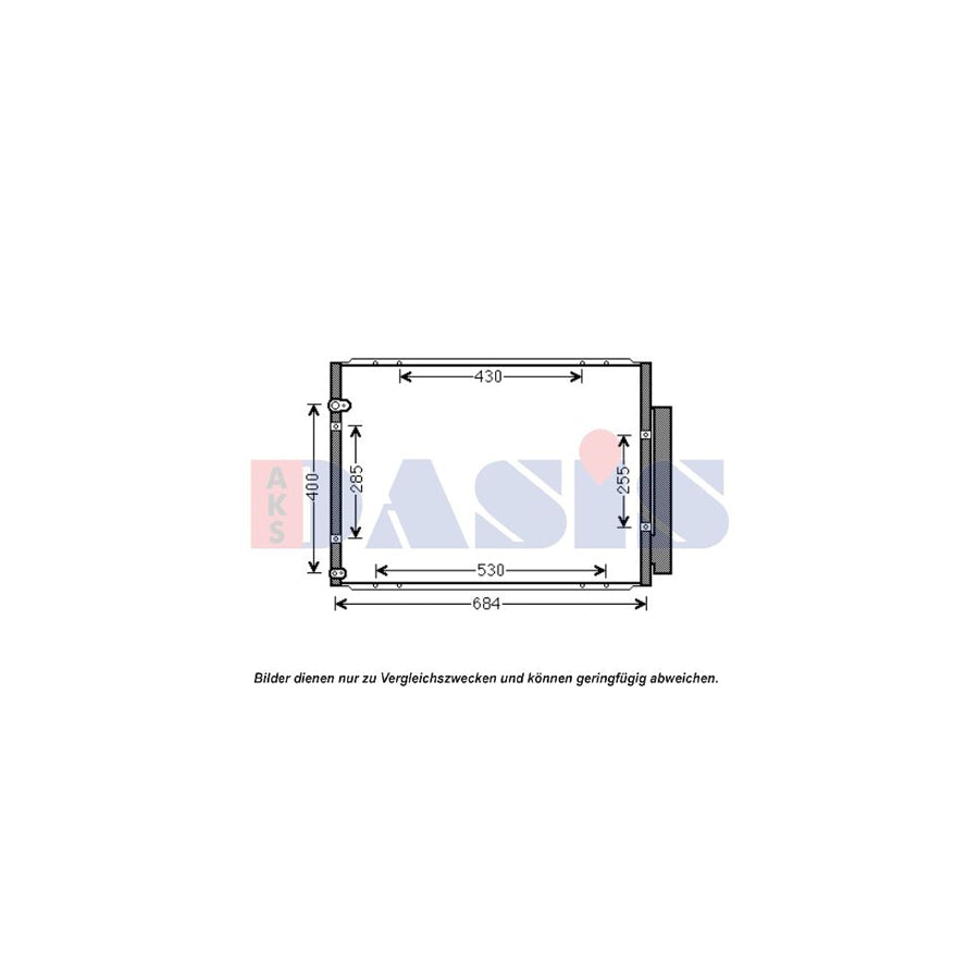 AKS Dasis 212082N Air Conditioning Condenser