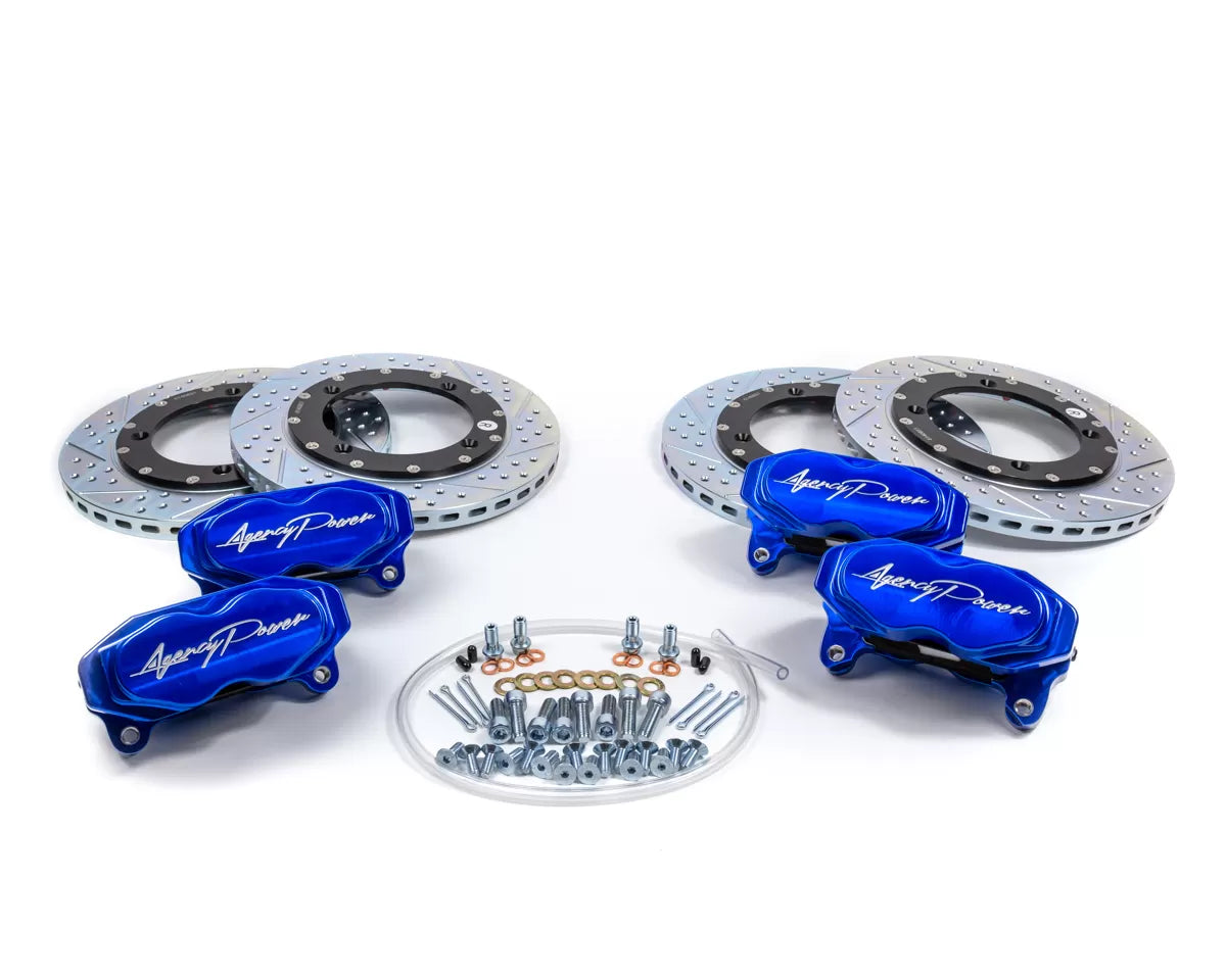 Agency Power AP-BRP-X3-460-BLU Big Brake Kit Front and Rear Blue Ice Can-Am Maverick X3 Turbo