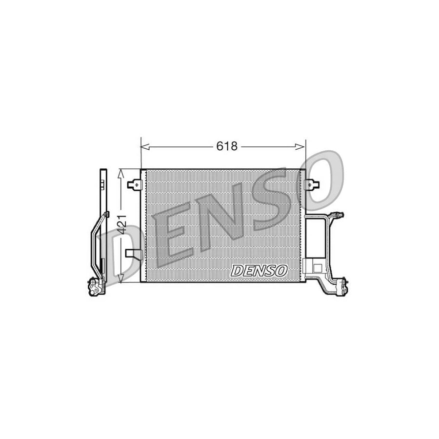 DENSO DCN02015 Air Conditioning Condenser