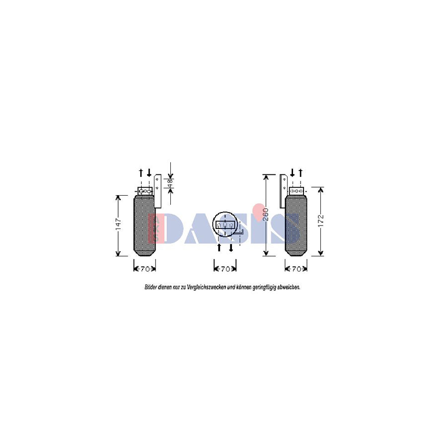 AKS Dasis 800313N Dryer, Air Conditioning