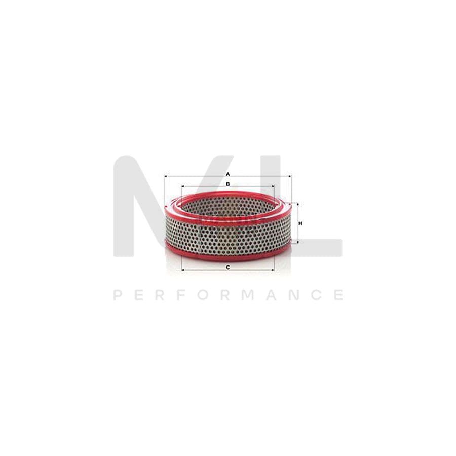 MANN-FILTER C 1820 Air Filter Filter Insert