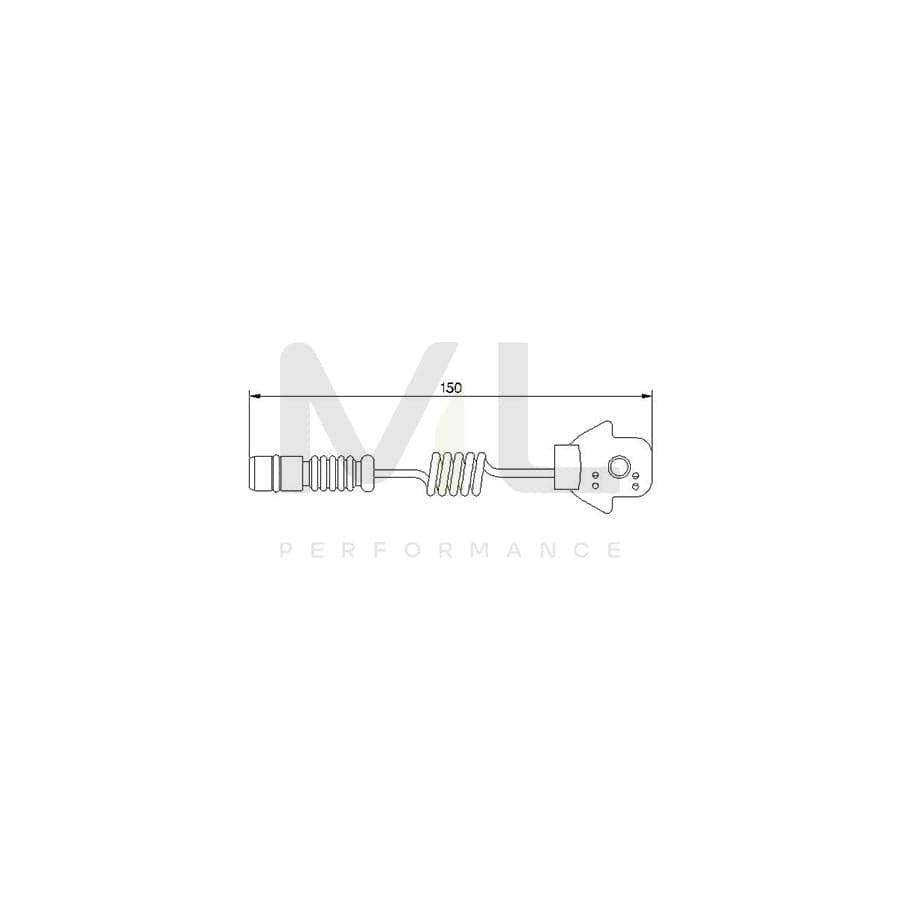 BOSCH 1 987 474 902 Brake pad wear sensor | ML Performance Car Parts