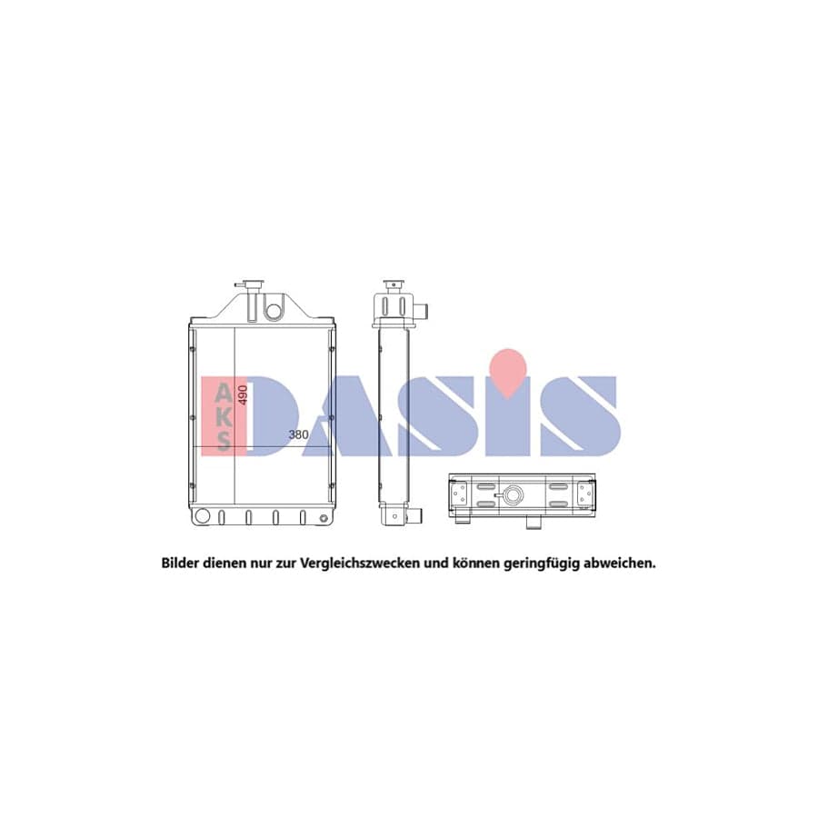 AKS Dasis 440642N Engine Radiator