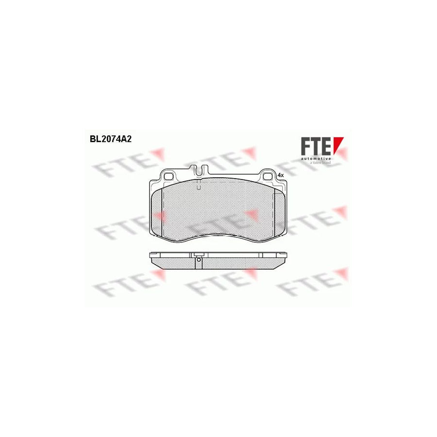 FTE Bl2074A2 Brake Pad Set