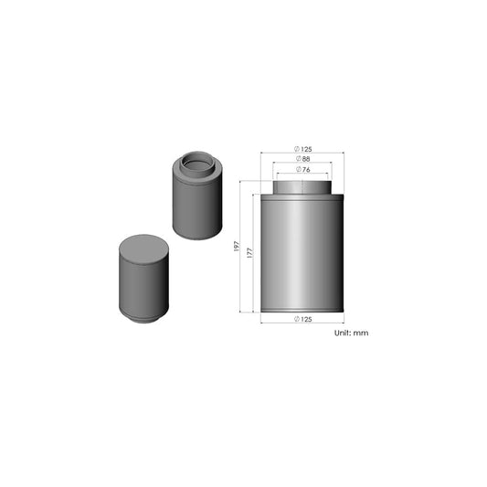 Armaspeed CS56-AR60024 Ford Infiniti Honda Mini Vw Benz BMW Audi Mazda Replacement Filter.0, Q50, Tiguan1.4/2.0, N13B16, 1.4, A11.4T, 2.0T, S660, E250, 1.0T/1.6T, Nd-Mx5)