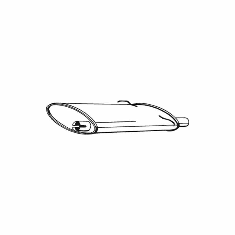 Bosal 235-009 Rear Silencer