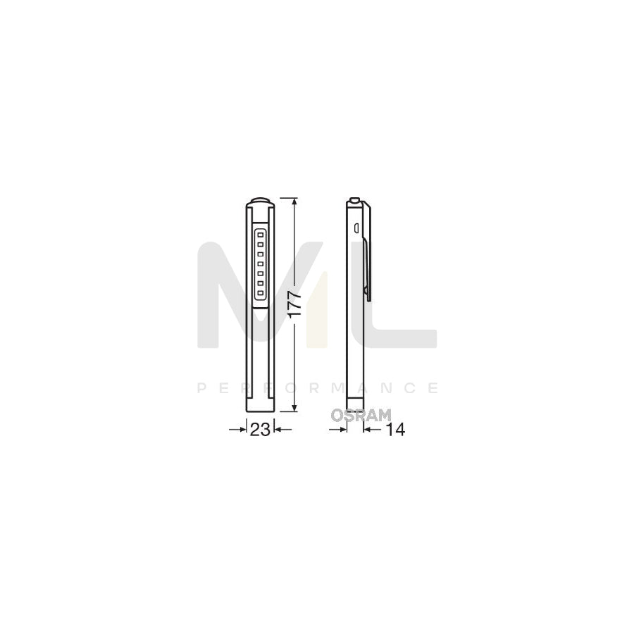 OSRAM LEDIL105 Pen torch