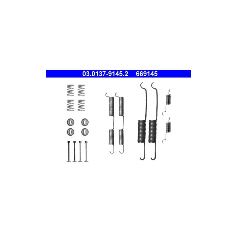 ATE 03.0137-9145.2 Accessory Kit, Brake Shoes suitable for MERCEDES-BENZ 100