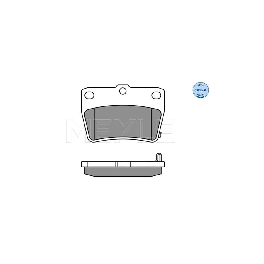 Meyle 025 236 5614/W Brake Pad Set For Toyota Rav4 Ii Off-Road (Xa20)