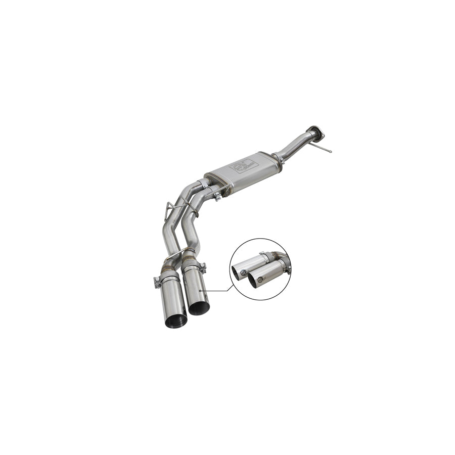  aFe 49-43078-P Cat-Back Exhaust System Ford F-150 11-14 V6-3.5L (tt)  | ML Performance US Car Parts