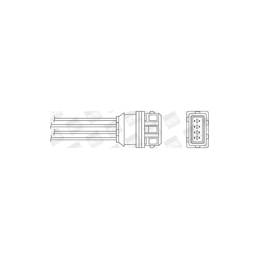 Beru Ozh130 Lambda Sensor