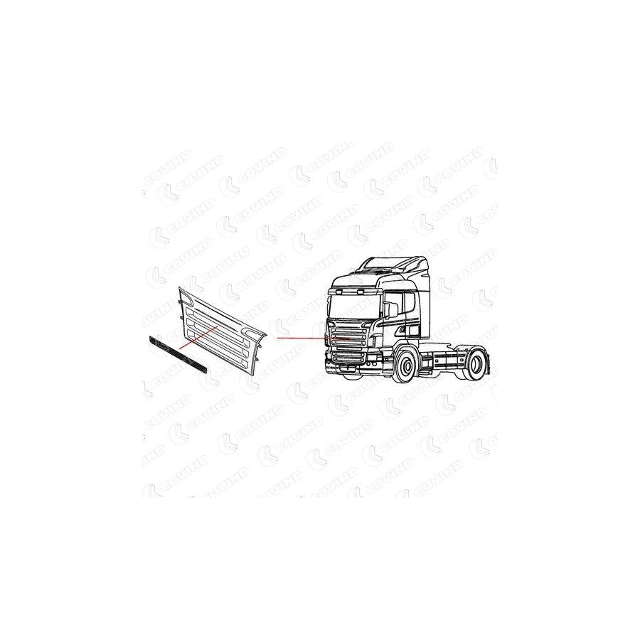 Covind Scr/146 Radiator Grille