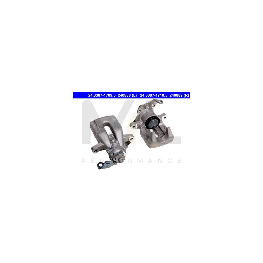 ATE 24.3387-1709.5 Brake Caliper without holder