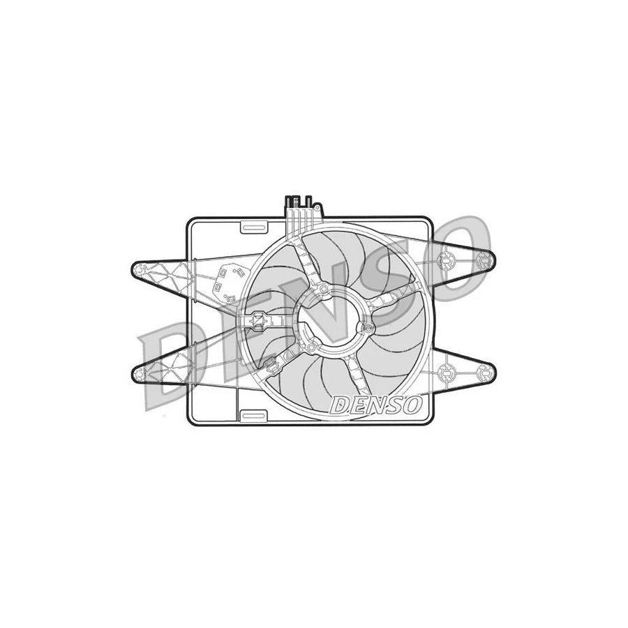 DENSO DER09023 Fan, Radiator